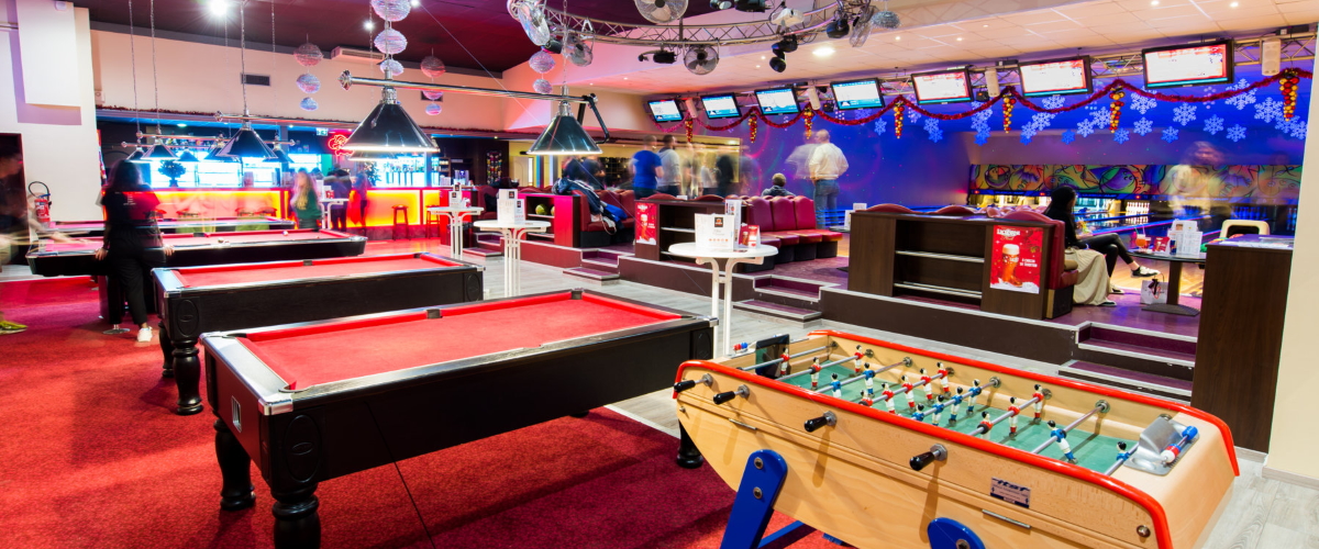 billards et babyfoot chez bowling palace Strasbourg