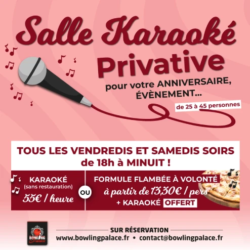 Soirée Karaoké privatif