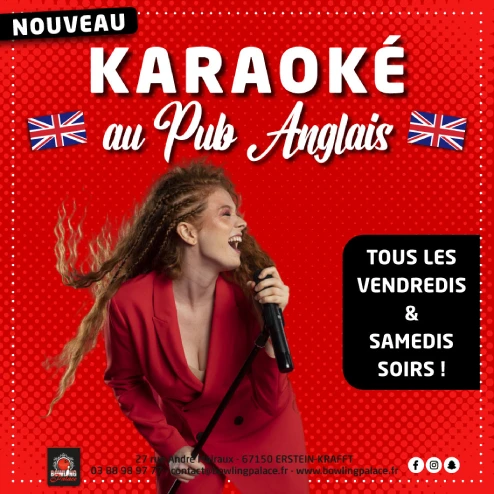 Karaoké au Pub Anglais